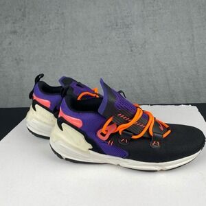 Nike Zoom Moc Men's size 11 Black Orange‎ Purple Running Casual Shoes AUTHENTIC